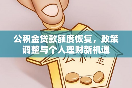 无棣公积金贷款额度恢复，政策调整与个人理财新机遇