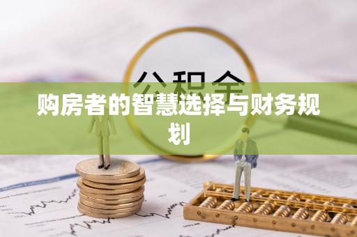无棣购房者的智慧选择与财务规划