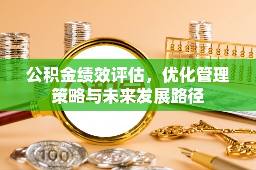 无棣公积金绩效评估，优化管理策略与未来发展路径