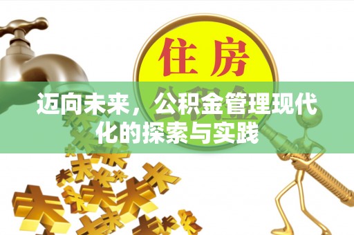 无棣迈向未来，公积金管理现代化的探索与实践