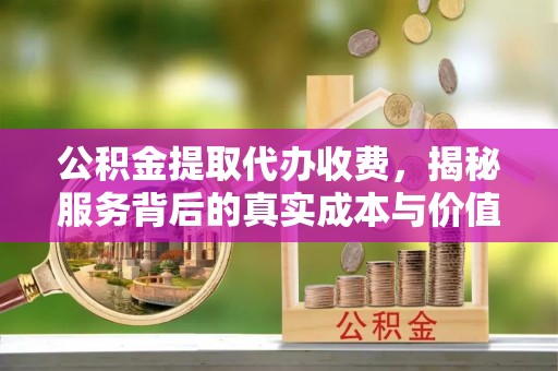 无棣公积金提取代办收费，揭秘服务背后的真实成本与价值