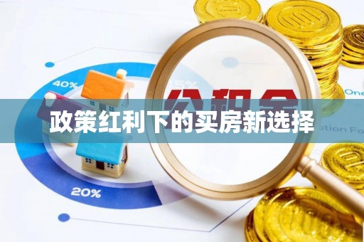 无棣政策红利下的买房新选择