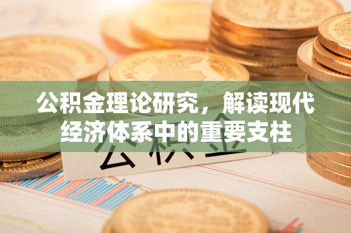 无棣公积金理论研究，解读现代经济体系中的重要支柱