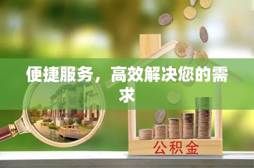 无棣便捷服务，高效解决您的需求