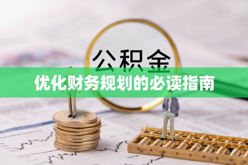 无棣优化财务规划的必读指南