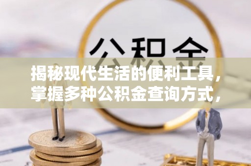 无棣揭秘现代生活的便利工具，掌握多种公积金查询方式，让财富管理更轻松