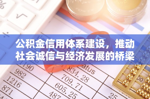 无棣公积金信用体系建设，推动社会诚信与经济发展的桥梁