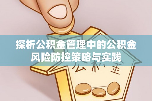 无棣探析公积金管理中的公积金风险防控策略与实践