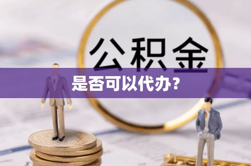 无棣是否可以代办？