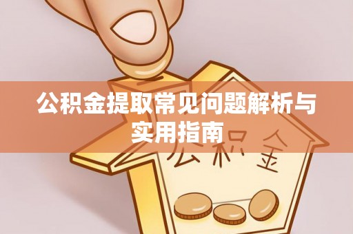 无棣公积金提取常见问题解析与实用指南