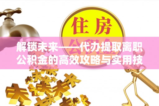 无棣解锁未来——代办提取离职公积金的高效攻略与实用技巧