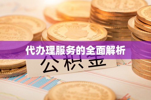 无棣代办理服务的全面解析