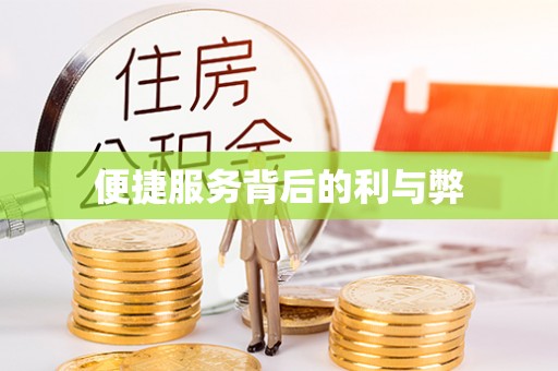 无棣便捷服务背后的利与弊